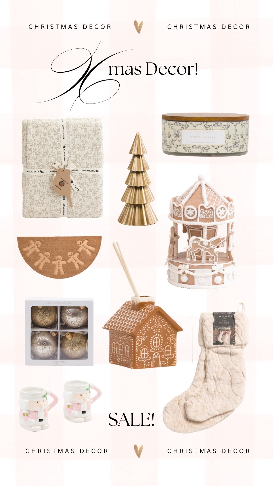 It’s never too early for Christmas decor pieces! I’m loving everything so far from TJ Maxx and Marshall’s! From ginger bread cookie houses to Carousels and Christmas candles! These pieces look expensive and all affordable! 

#LTKSaleAlert #LTKSeasonal #LTKStyleTip