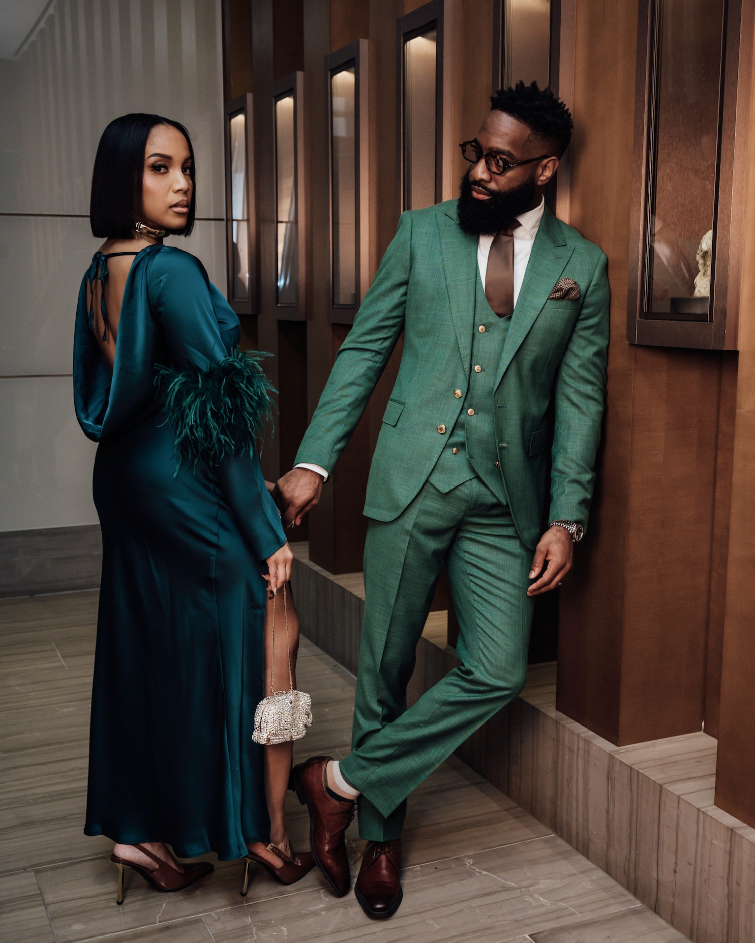 Coordinating date nights are my favorite! 💚 Couples style inspo 

#LTKParties #LTKFamily #LTKStyleTip