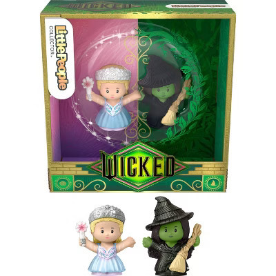 Little People Glinda & Elphaba Wicked: For Good Collector Figure Set - 2pk | Target