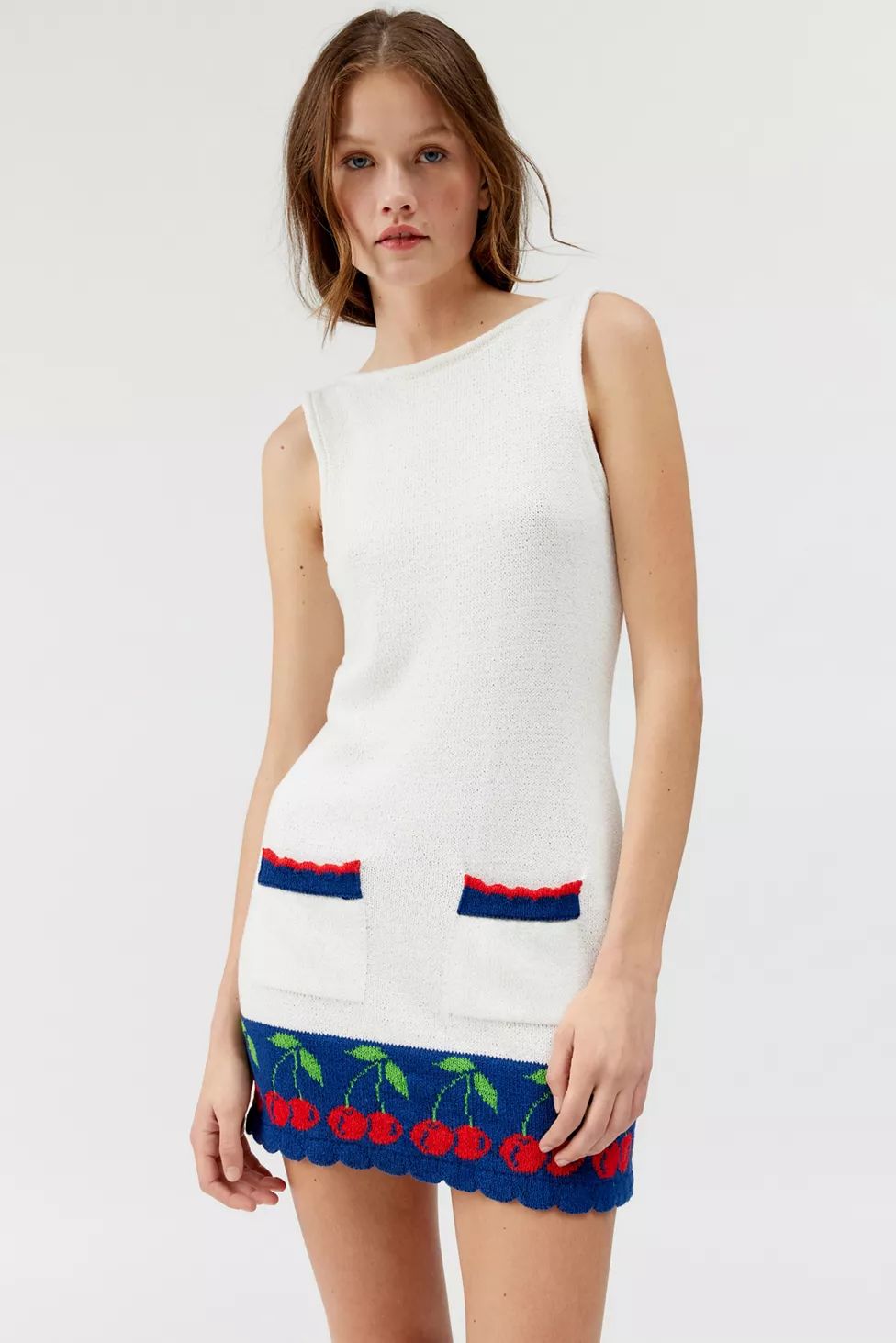 Kimchi Blue Lizzie Jacquard Shift Dress | Urban Outfitters (US and RoW)