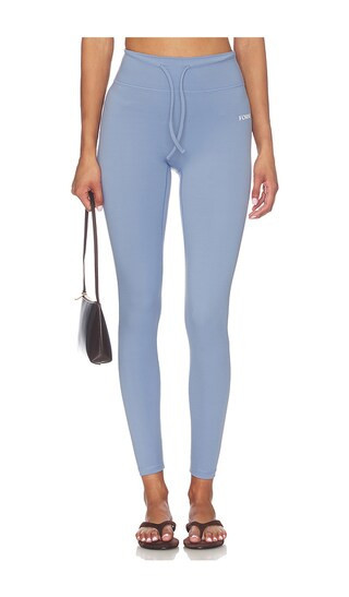 FORM Drawstring Leggings in Blue. - size XL | Revolve Clothing (Global)
