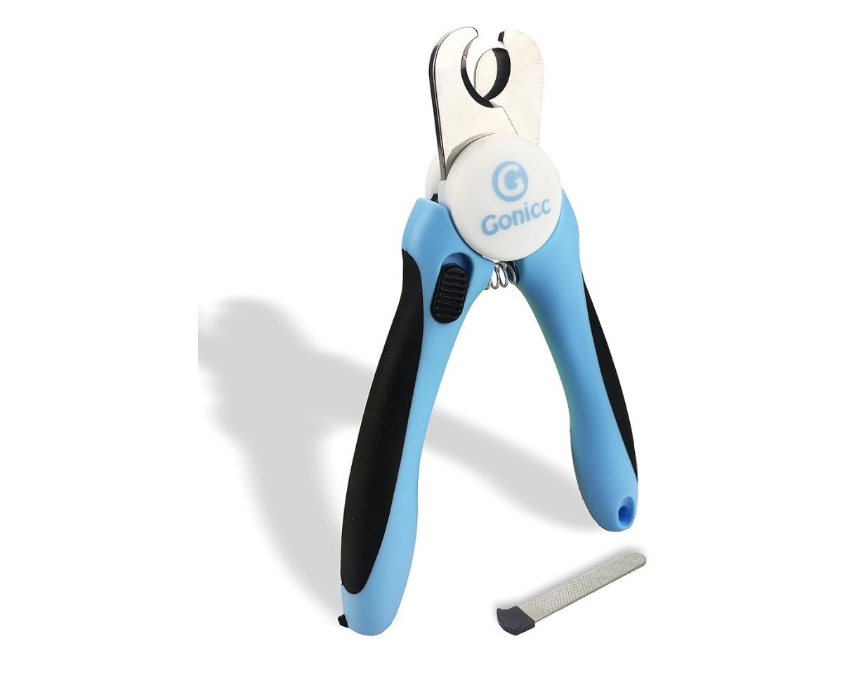 We love these nail trimmers because they have a safety guard so you don’t overcut