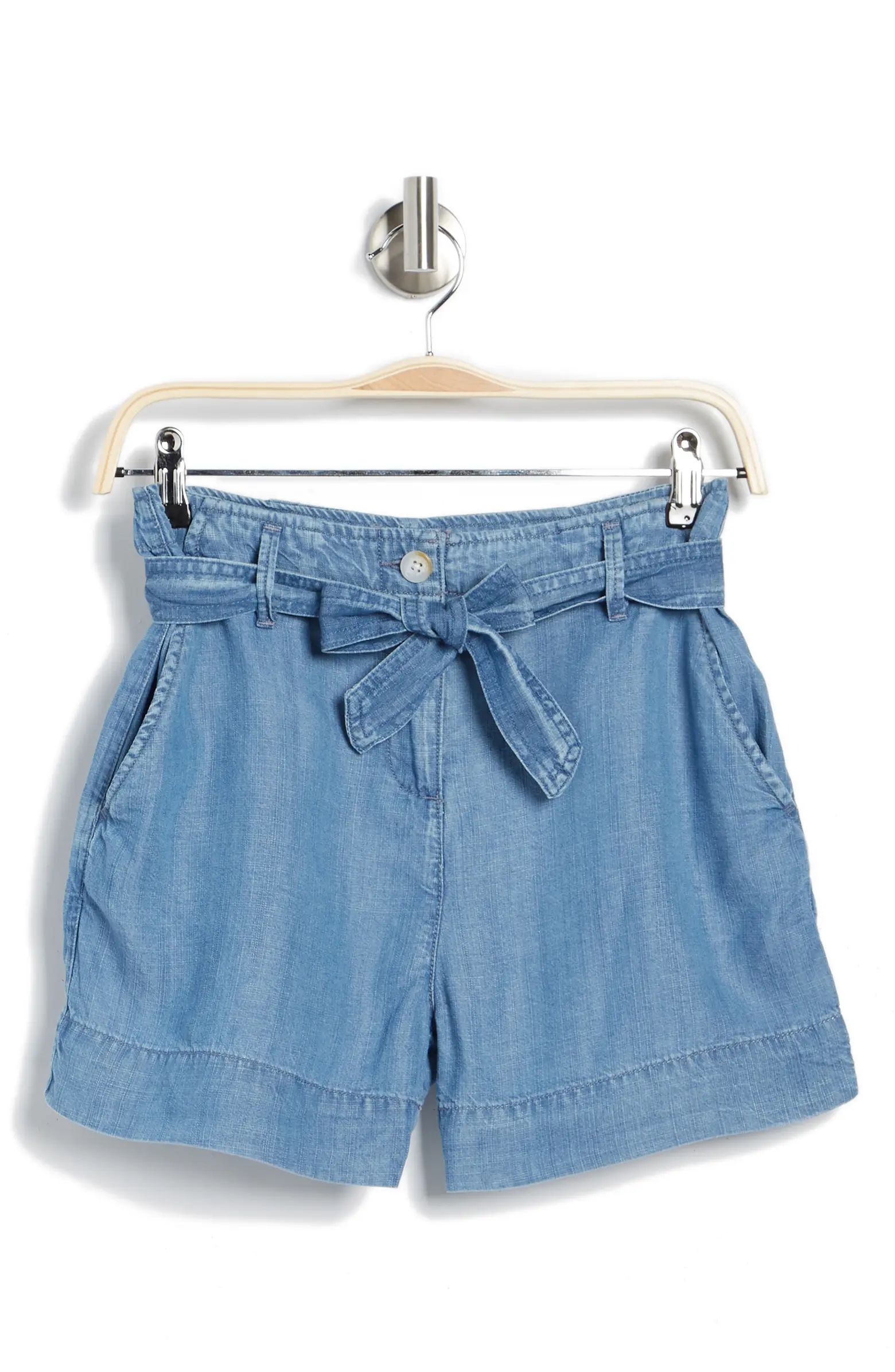 Tie Waist Tencel® Lyocell Shorts | Nordstrom Rack