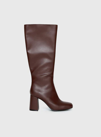 Teala Boots Brown | Princess Polly US