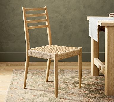 Kahlo Woven Dining Chair | Pottery Barn (US)