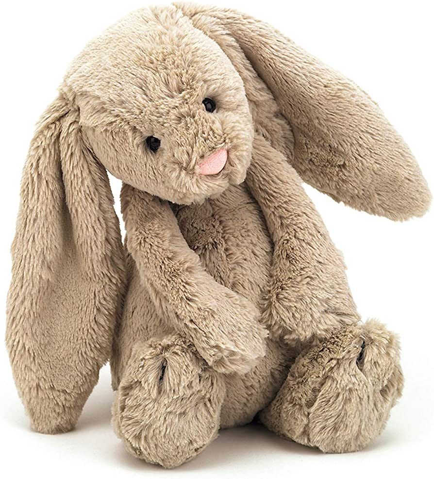 Jellycat Bashful Beige Bunny Stuffed Animal, Medium, 12 inches | Amazon (US)