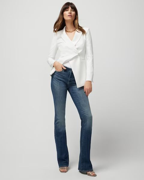 Mid-Rise Everyday Soft Denim™ Bootcut Jeans | White House Black Market
