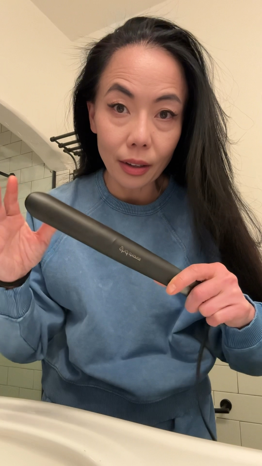 GHD’s best-selling Chronos Flat Iron (1-inch plate) really surprised me. Their site says “3x faster styling, 85% more shine, 2x less frizz, no extreme heat damage” — and honestly… I approve. 🙂

I love that there’s no temperature dial to think about, it heats up super fast, feels lightweight in my hand, and is easy to throw into a bag when I travel. Just simple, easy, good hair days. ✨

#LTKBeauty #LTKstorytime
