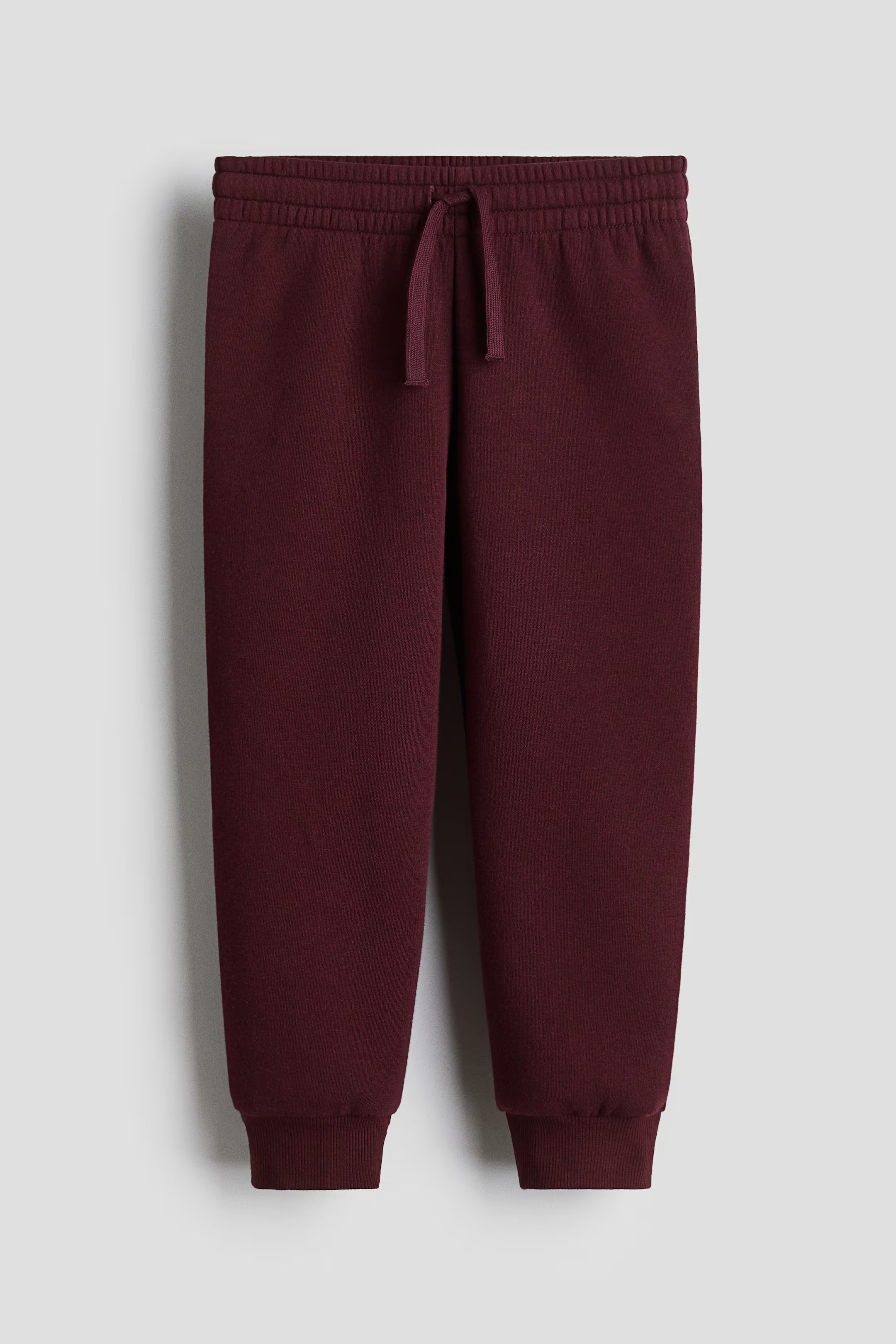 Brushed-inside joggers - Dark red - Kids | H&M GB | H&M (UK, MY, IN, SG, PH, TW, HK)