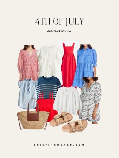 Some amazing inspiration for the perfect 4th of July outfit for women. 

#LTKStyleTip #LTKSeasonal