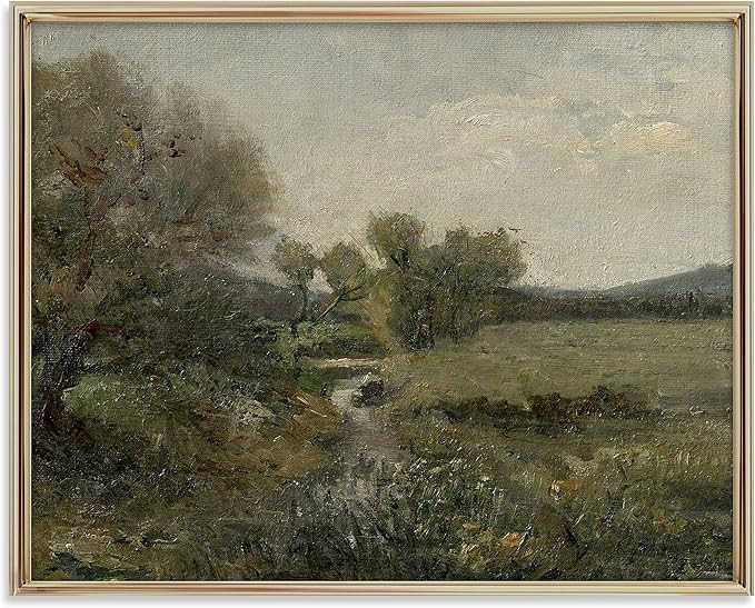 Vintage Landscape Wall Art - Antique Art Prints for Home Decor - Rustic Farm and Country Landscap... | Amazon (US)