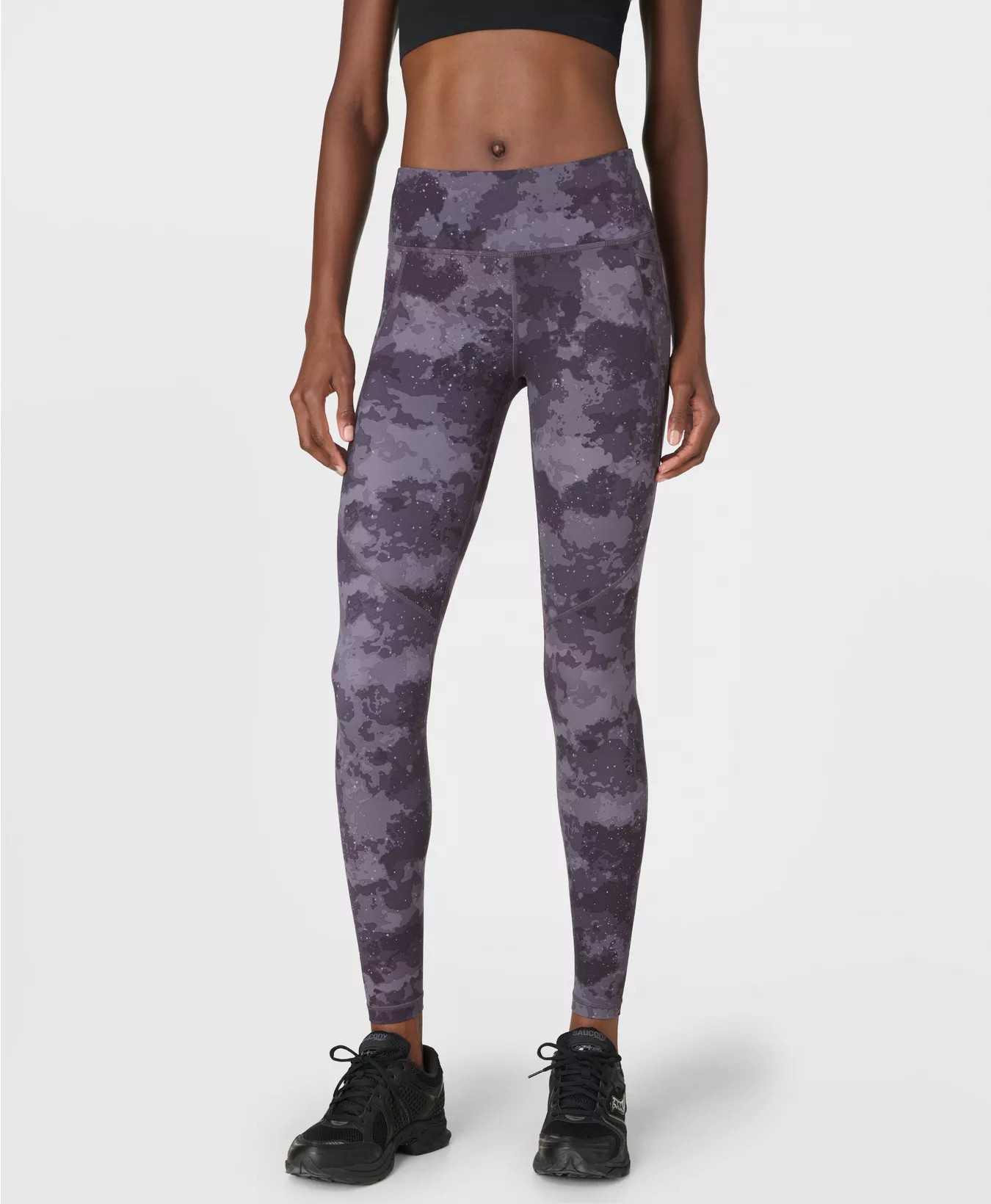 Power Gym Leggings  - Blue Moonscape Print | Women's Leggings | Sweaty Betty | Sweaty Betty UK