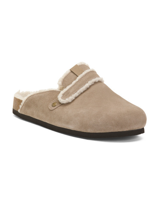 Suede Benzin Lined Clogs | TJ Maxx