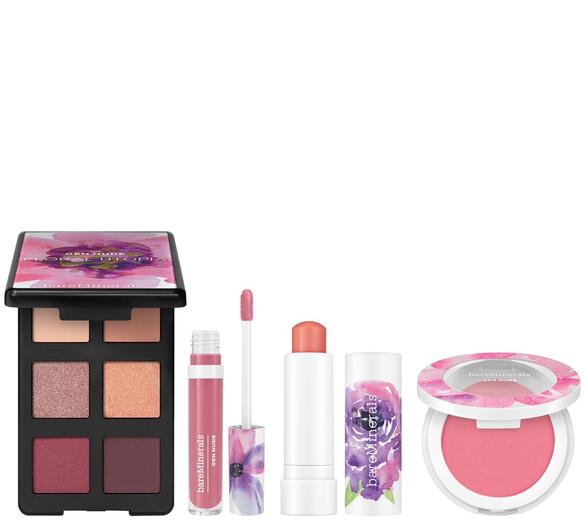 bareMinerals Floral Utopia 4-Piece Spring Kit | QVC
