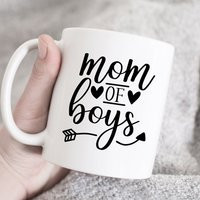 Mom Of Boys Mug, Life Mothers Day Gift, Funny Mom Mug, Gift For Mother, Moms, Gift Ideas, From | Etsy (US)
