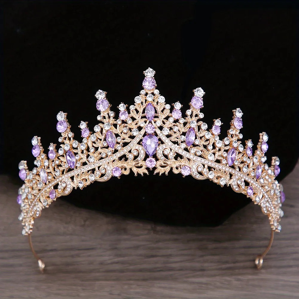 Queen Crown Headband Rhinestone Princess Crown Hair Accessories For Prom Birthday | Temu Affiliate Program