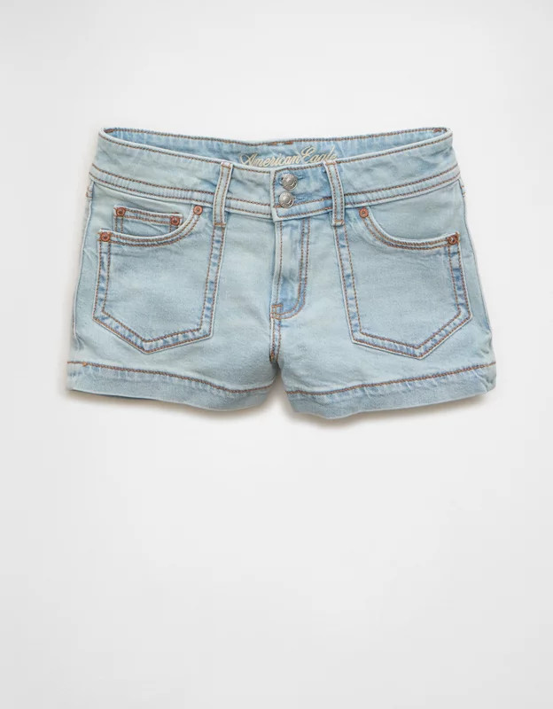 AE Stretch Low-Rise Perfect Shortie | American Eagle Outfitters (US & CA)