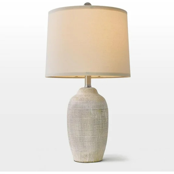 Rustic Ceramic Nightstand Lamp 24" + Special Offer + Vintage Style Table Lamp for Bedroom & Livin... | Walmart (US)