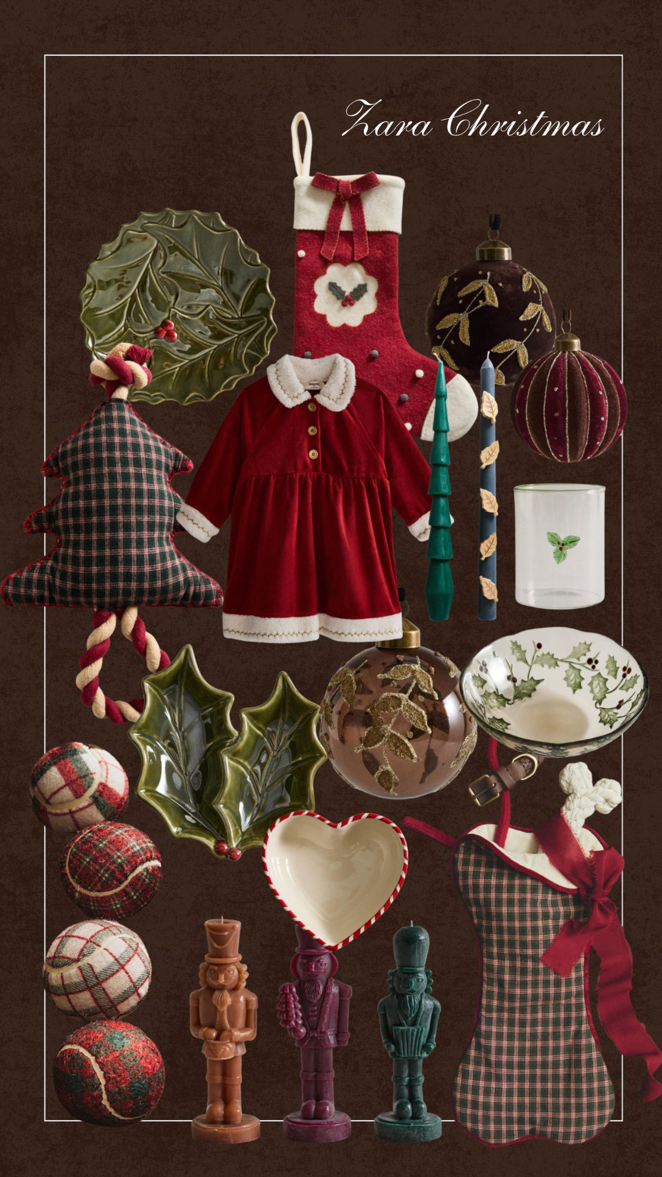 Zara Christmas decor 🤎 Festive home, old money Christmas, Ralph Lauren Christmas 🎄 Traditional decorations. 

 #LTKwinter #LTKeurope #LTKhome