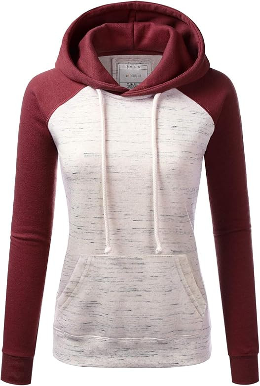 DOUBLJU Basic Lightweight Pullover Hoodie Sweatshirt for Women | Amazon (US)