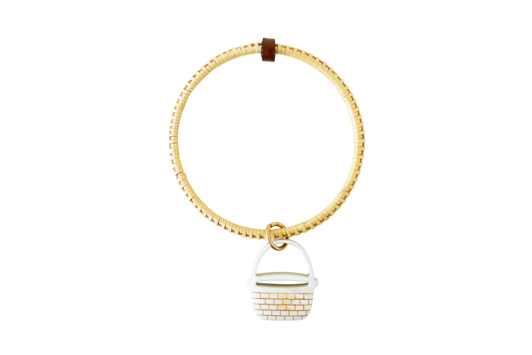 The (Nautically) Charmed Cabin Boy Bangle - Nantucket Basket | Whale Tail Weaving