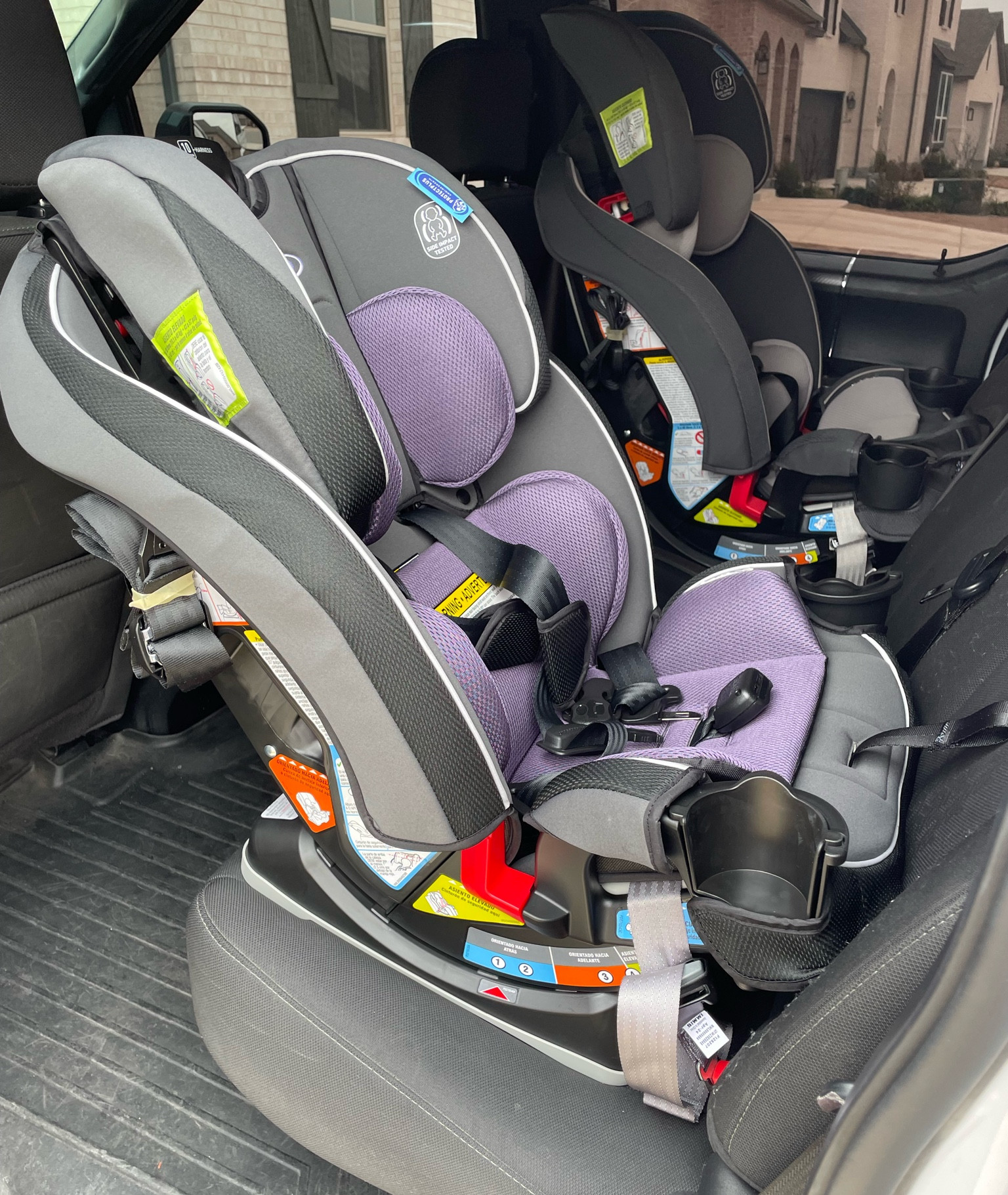 Big day in our house! Avenley officially graduated to her big girl car seat. We love atlas’ so much that we bought the same ones (just purple) for Avenley  

#LTKKids #LTKBaby #LTKTravel