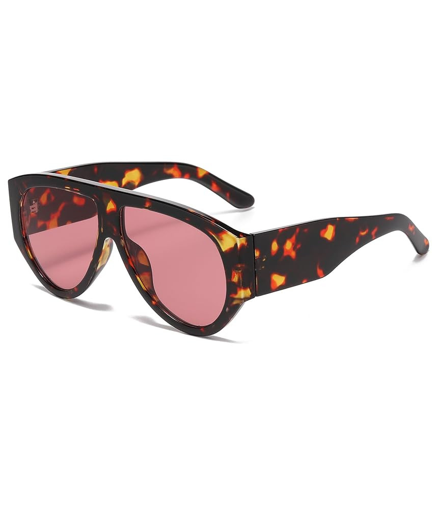 Oversized Aviator Sunglasses for Women Men Classic Big Frame Sun Glasses | Amazon (US)