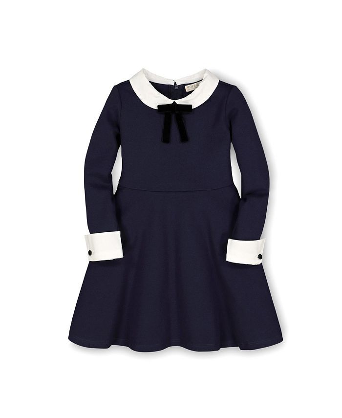 Hope & Henry Hope  Henry Girls' French Look Ponte Dress with Bow, Toddler & Reviews - Dresses - K... | Macys (US)
