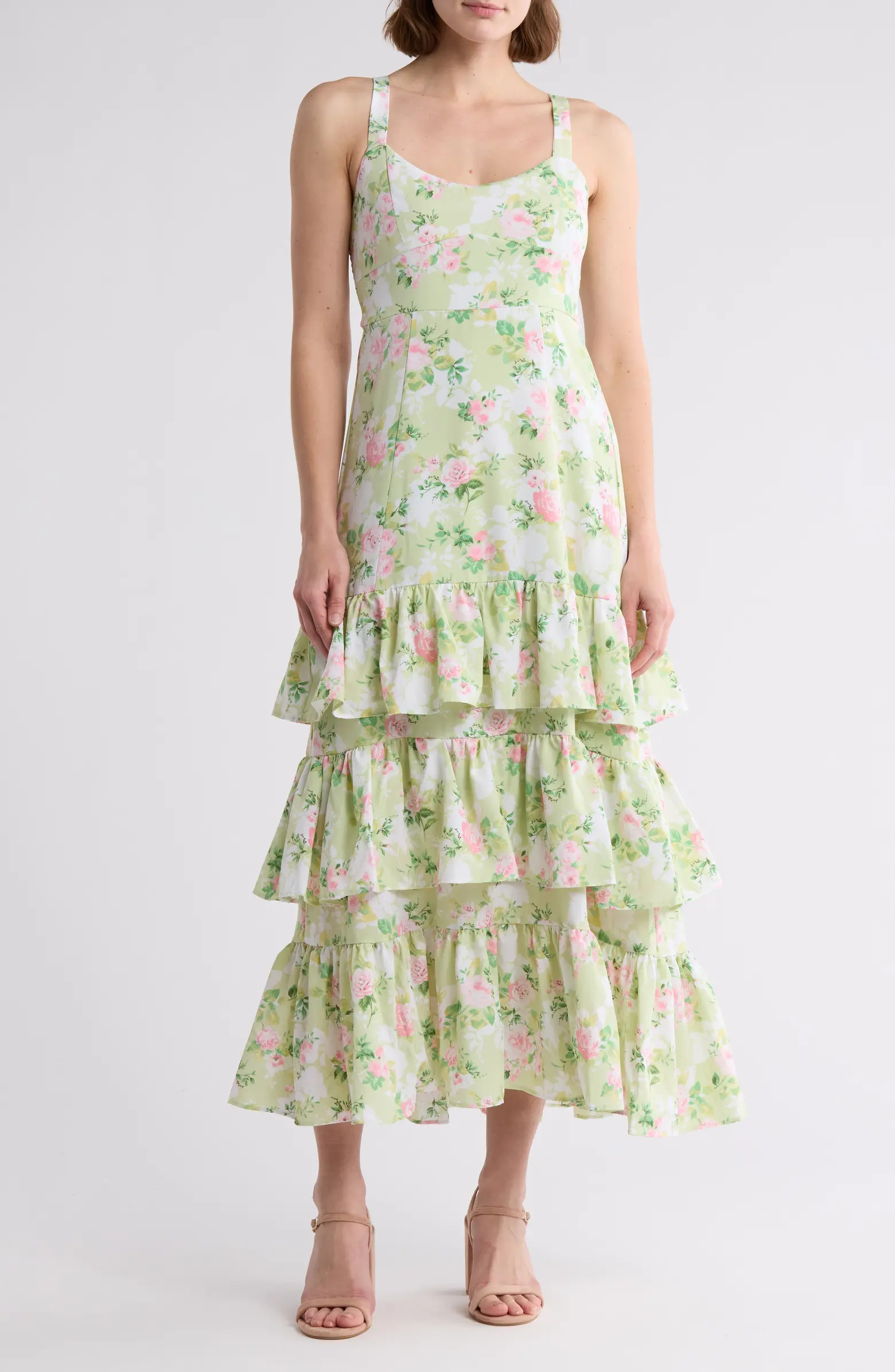 Tiered Maxi Dress | Nordstrom Rack