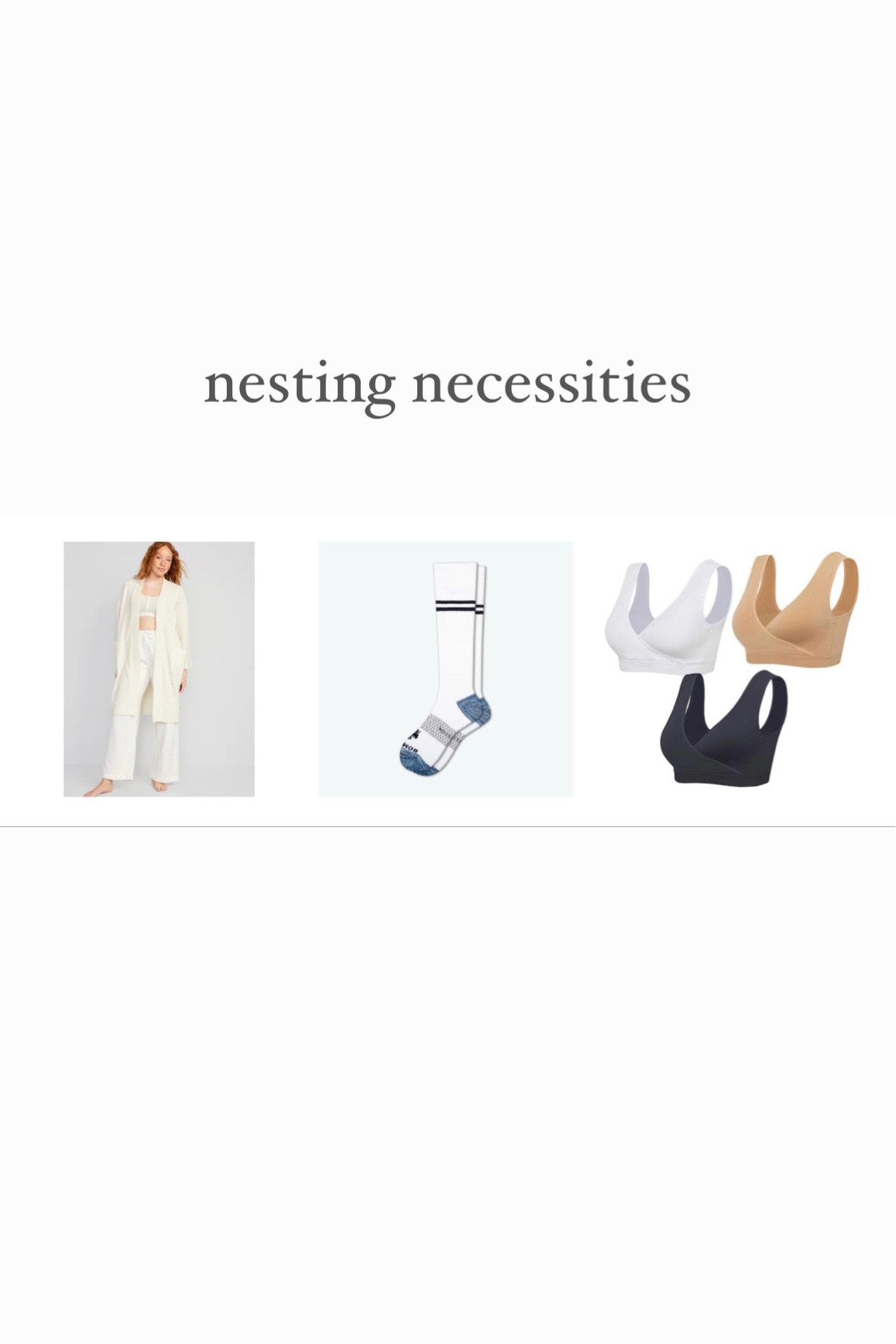 Nesting necessities this final week before baby. Also going into my hospital bag. 

#LTKbump #LTKSale #LTKunder50