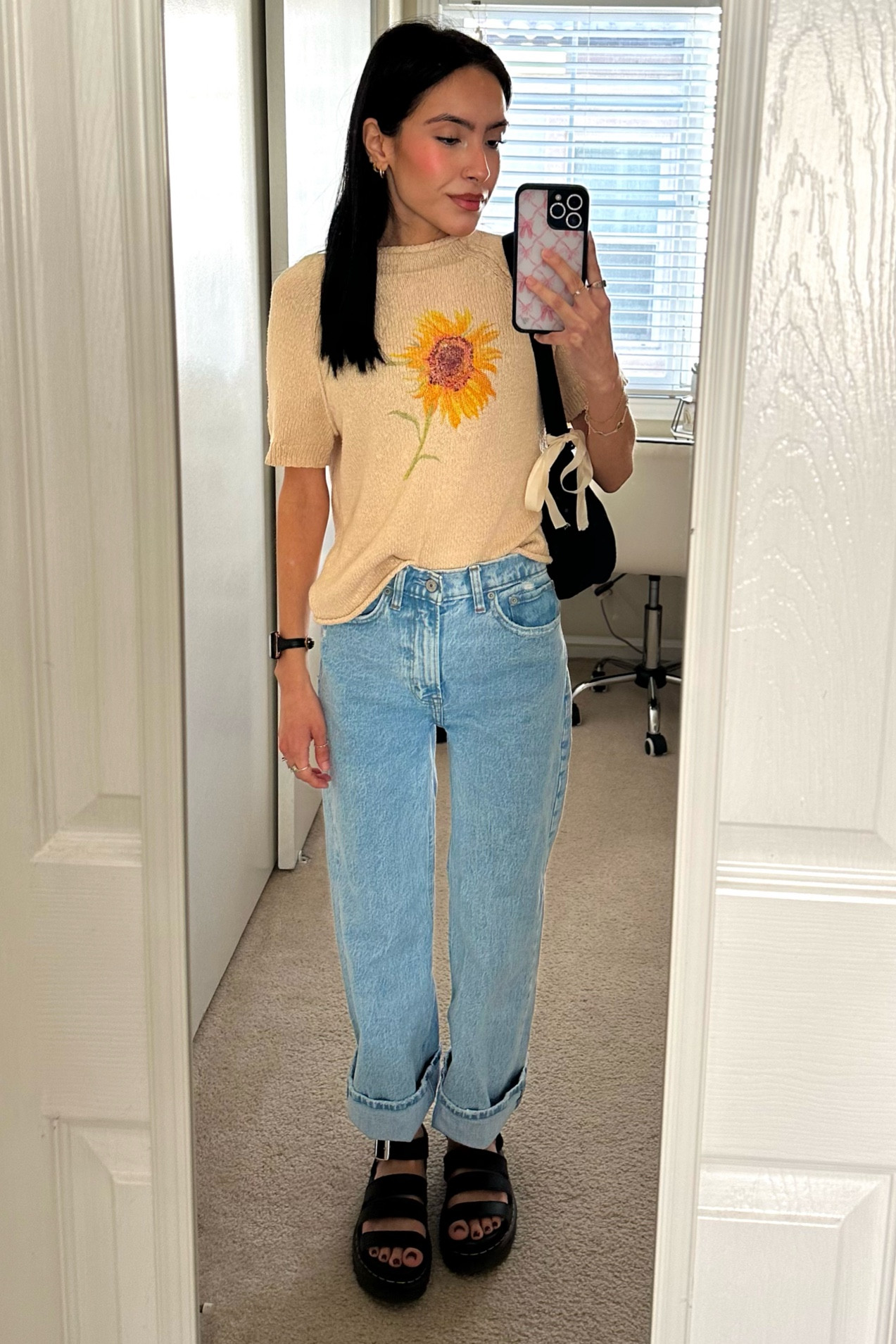 The shirt is from anthropology but it’s sold out! 