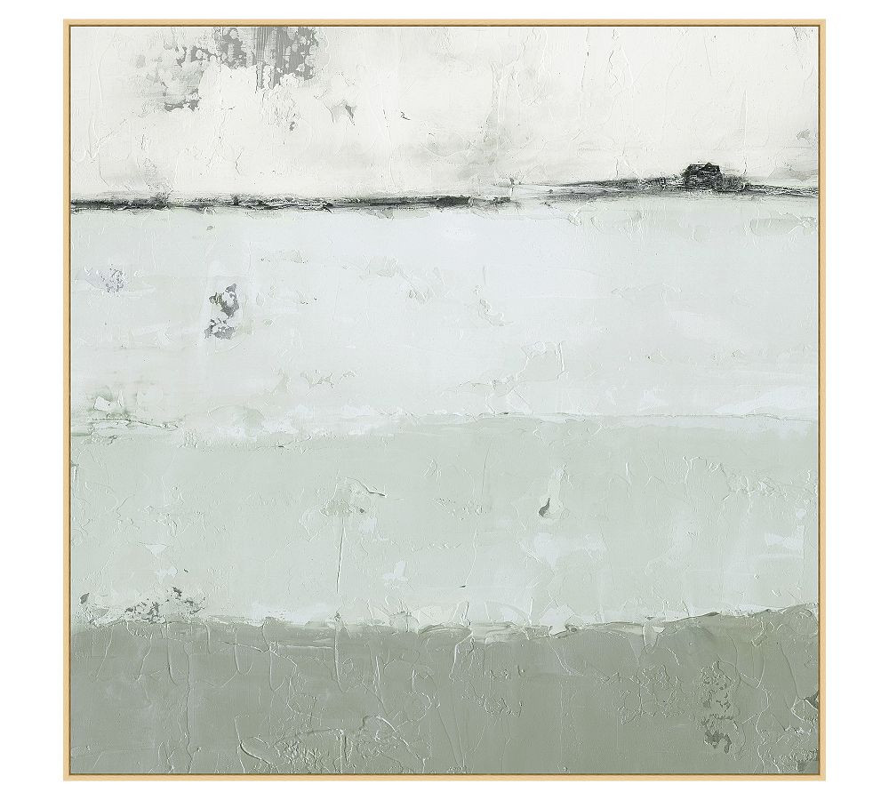 Out to Sea Framed Canvas Print | Pottery Barn (US)