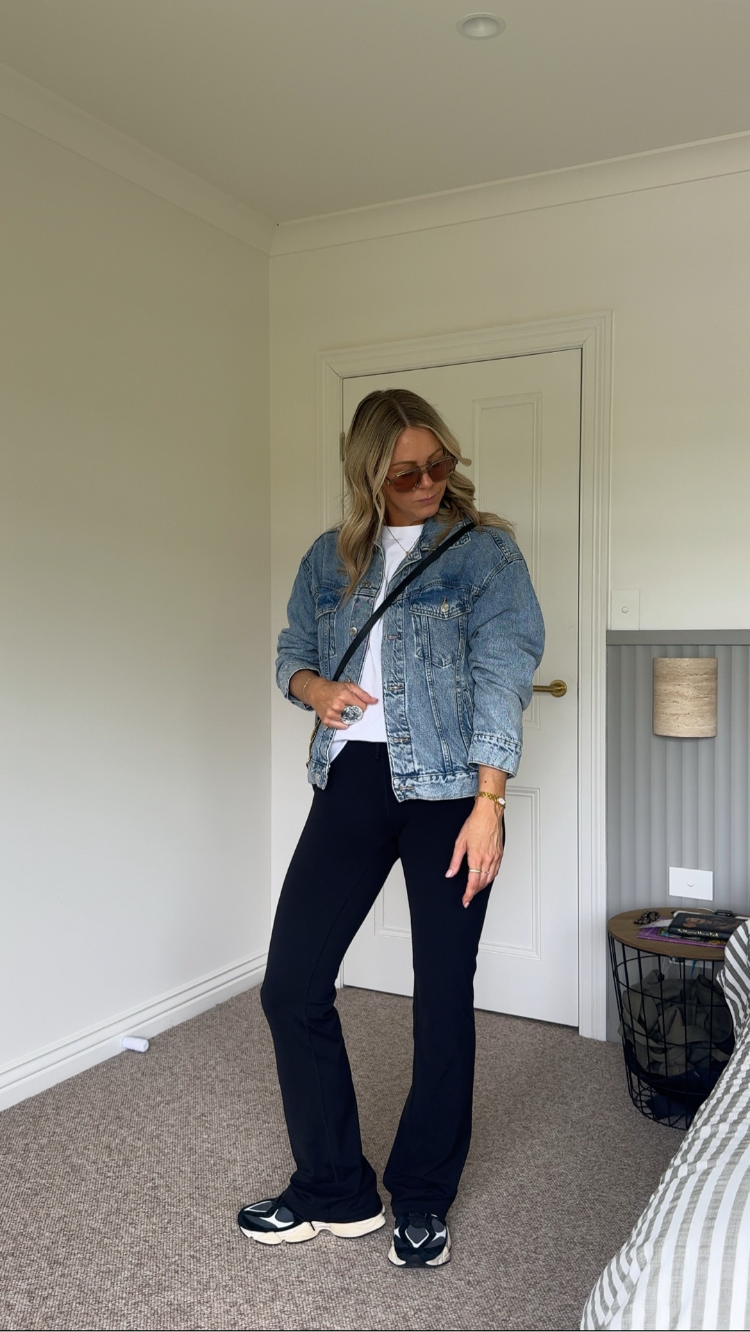 Casual Sundays in elevated activewear. I’m in an AU10 in the tights, S in the jacket and M in the tee x

#LTKaustralia #LTKspring #LTKstyletip