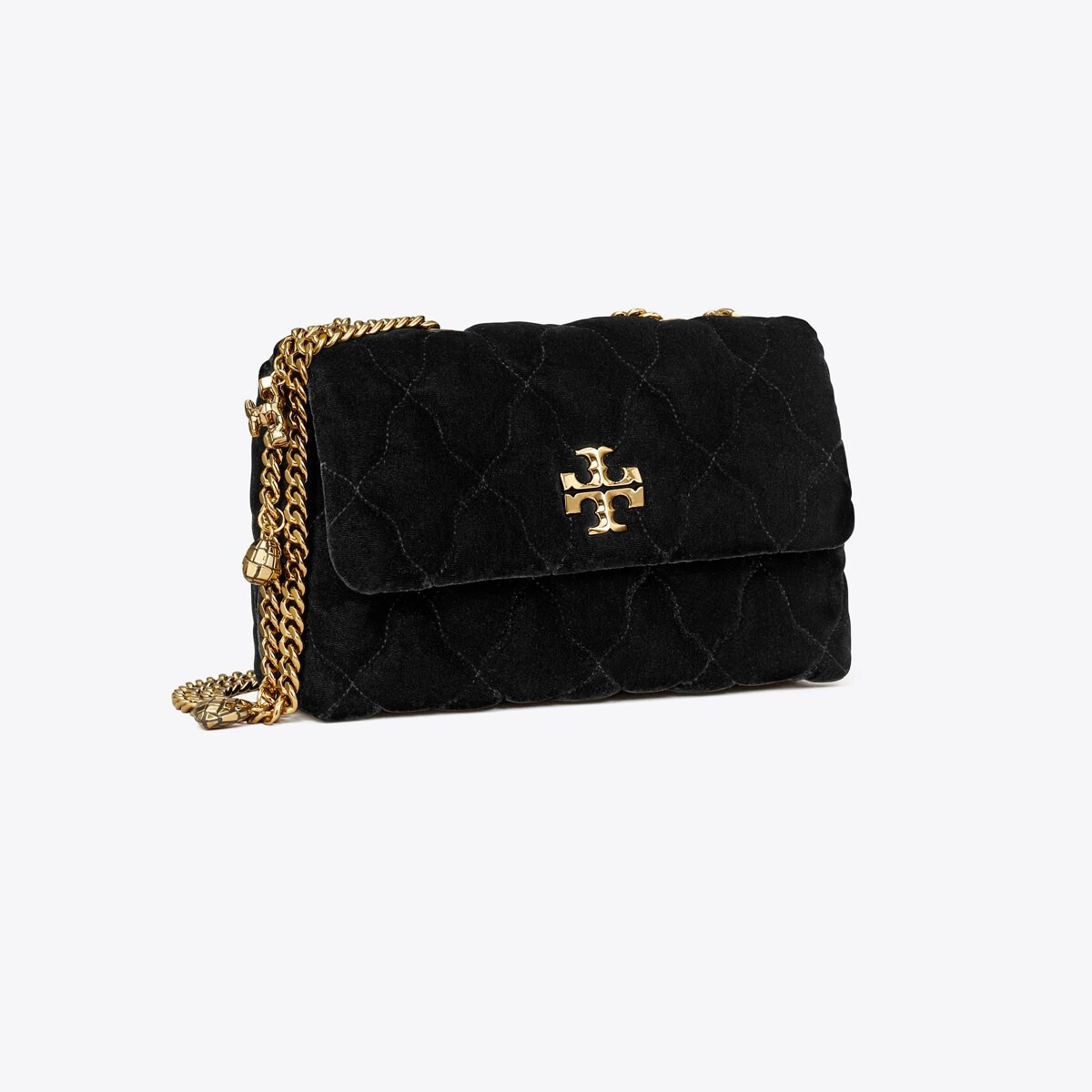 SMALL KIRA VELVET CONVERTIBLE SHOULDER BAG | Tory Burch (US)