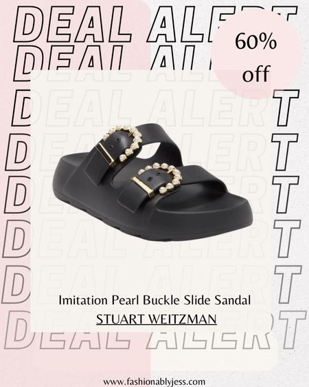 Loving these super cute Stuart Weitzman buckle sandals! Perfect if you’re looking for a cute pair of sandals for the beach! 
#summersandals #sandals #slides

#LTKsalealert #LTKstyletip #LTKshoecrush