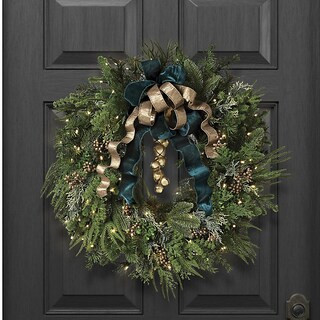 Endless Evergreen Wreath | Frontgate | Frontgate