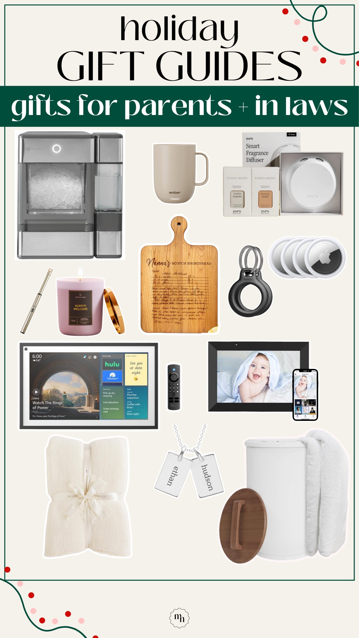 GIFT GUIDE: Parents + In Law Gifts!

#giftguide #inlaws #parents #holiday #gifting #giftidea 

#LTKGiftGuide #LTKHoliday #LTKSeasonal