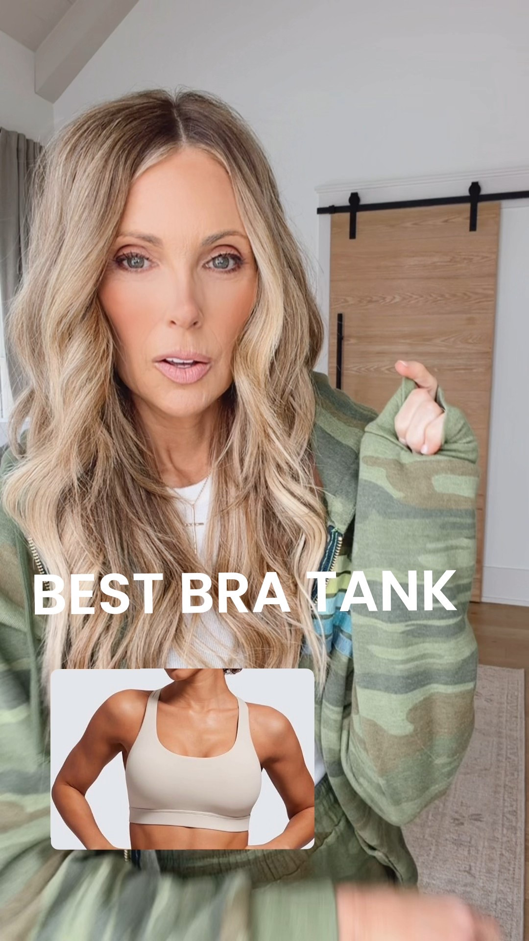 This is the Amazon bra that I wear under all of my tanks.. and most of my clothes. It looks identical to lululemon's energy bra. I wear a small and I'm a 32 full C. 

#LTKActive #LTKdayinmylife #LTKmomlife