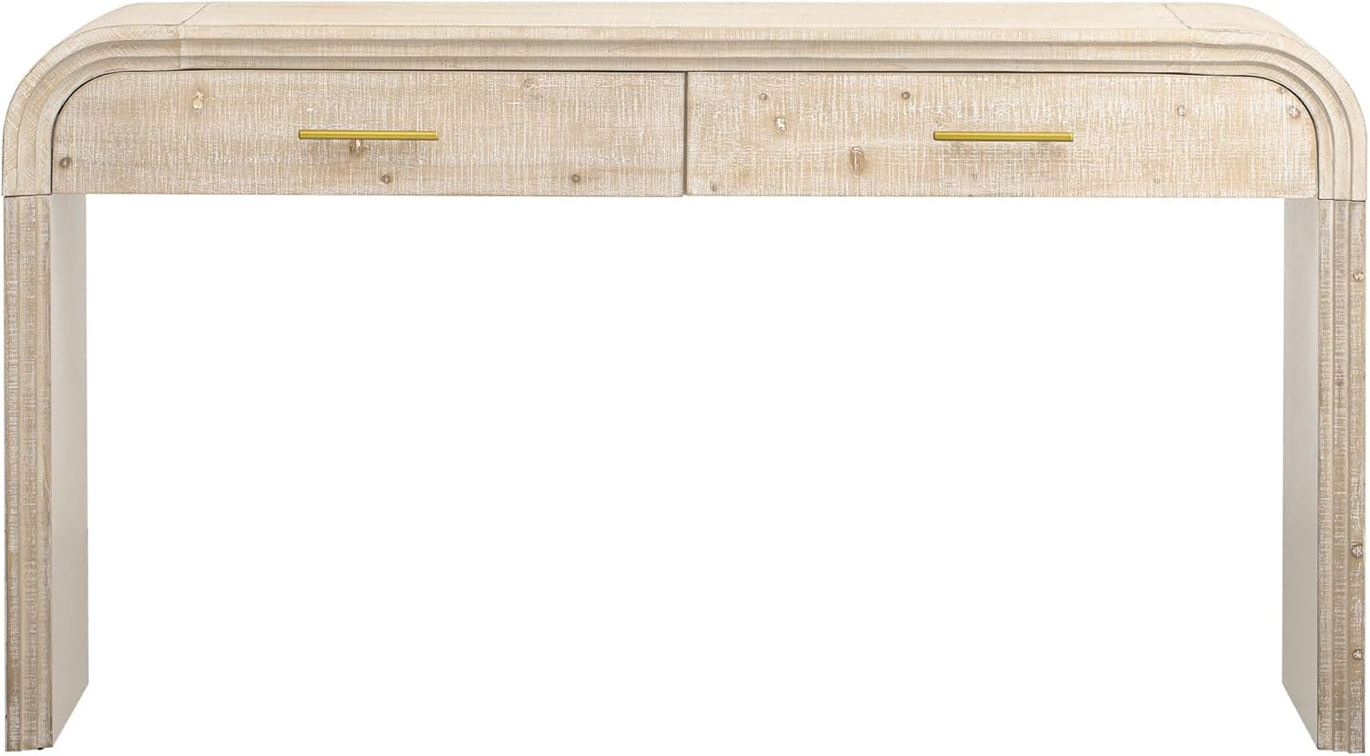 kevinplus 59'' Retro Console Table Farmhouse Sofa Table Entryway Table with Drawer, Modern Mid-Ce... | Amazon (US)