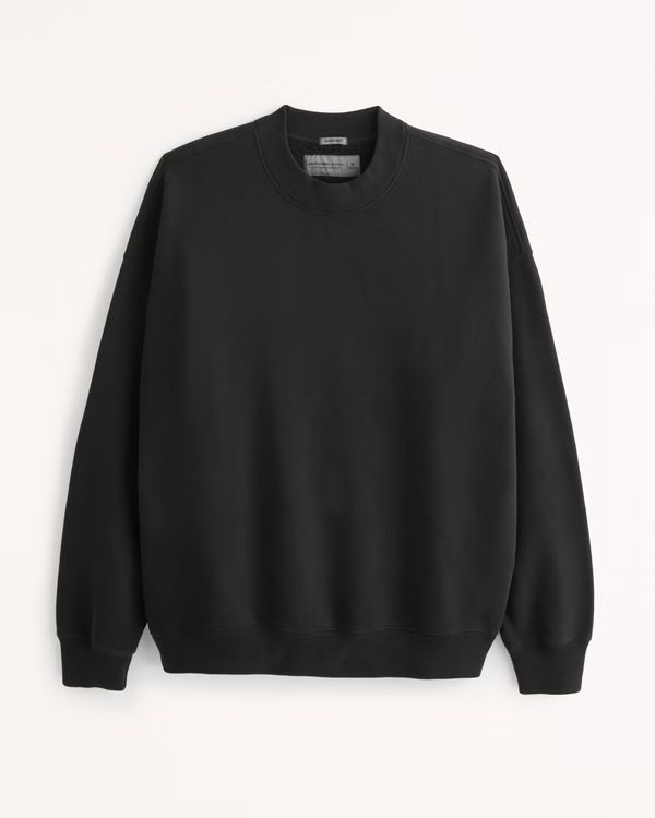 Women's Essential Crew Sweatshirt | Women's Tops | Abercrombie.com | Abercrombie & Fitch (US)