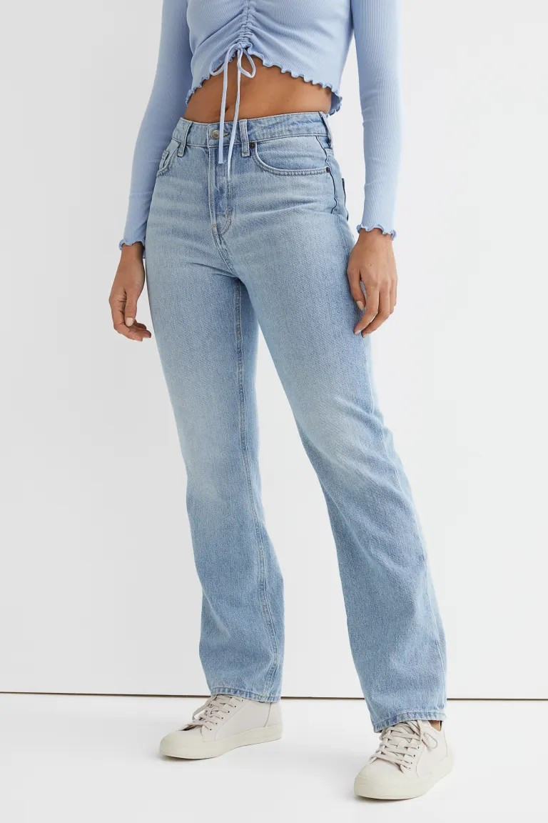 Straight High Jeans | H&M (US + CA)