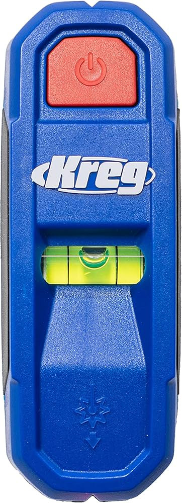 Kreg KMM1000LZ - Kreg Magnetic Stud Finder with Laser-Mark - Stud Finder & Wall Scanner - Magneti... | Amazon (US)