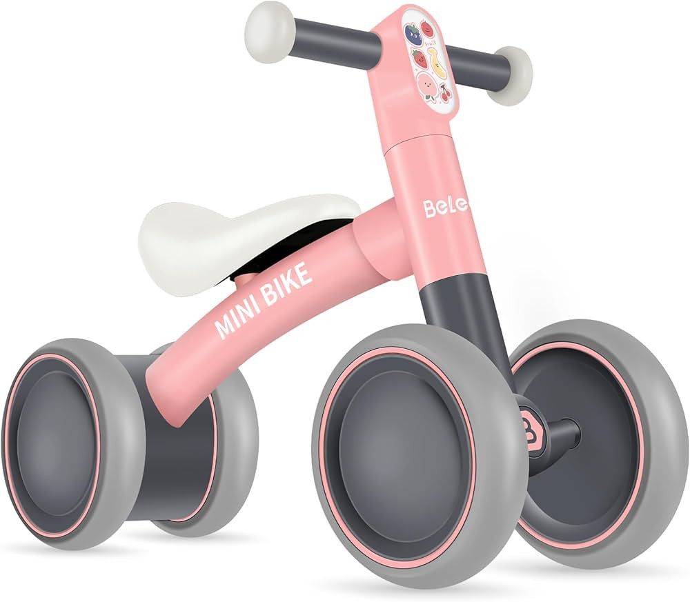 BELEEV Baby Balance Bike for 1-2 Year Old, 10-36 Month Toddler First Starter Bike for Kids Girls ... | Amazon (US)