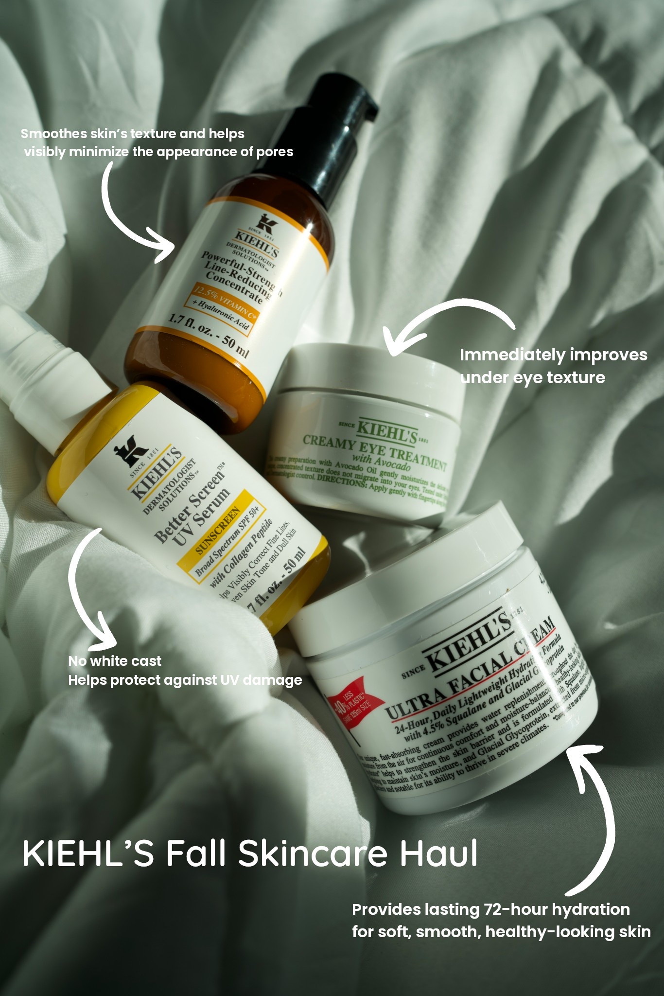 #skincare for the fall is going to be essential to make sure you have a good winter skin barrier and these are the #kiehls 

#LTKBeauty #LTKTravel