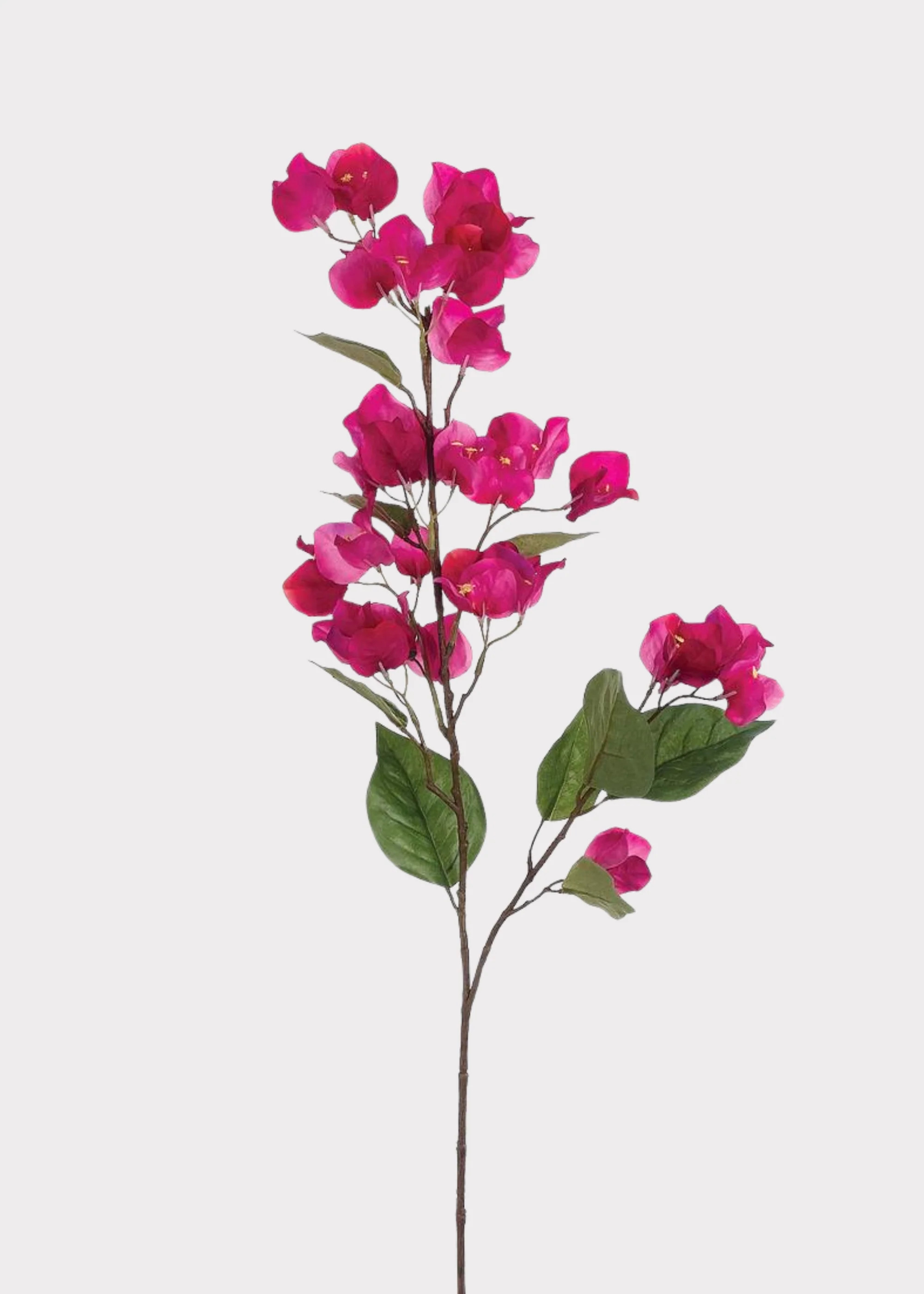 Hot Pink Fuchsia Fake Bougainvillea Flower Branch - 34 | Afloral