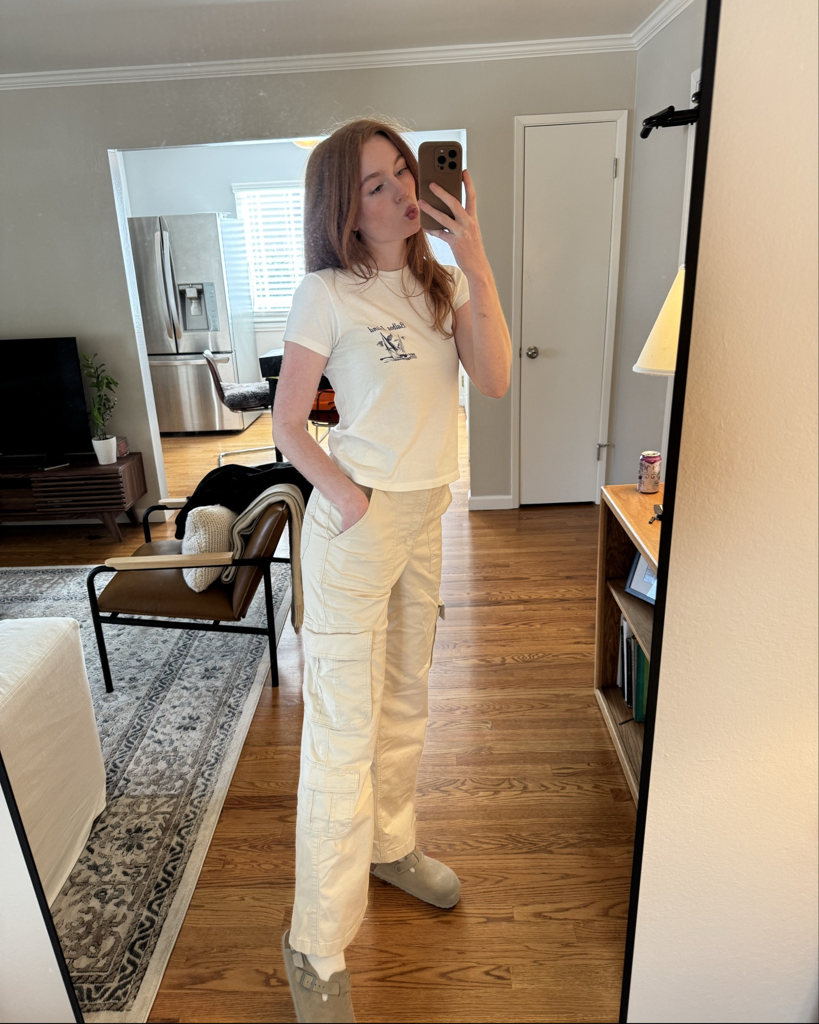 Loooving the Tokio clogs for spring 🤍

Similar links -
Shirt is Brandy Melville 🫶🏻
Pants are old Hollister
Jacket is old F21

#LTKshoes #LTKspring
