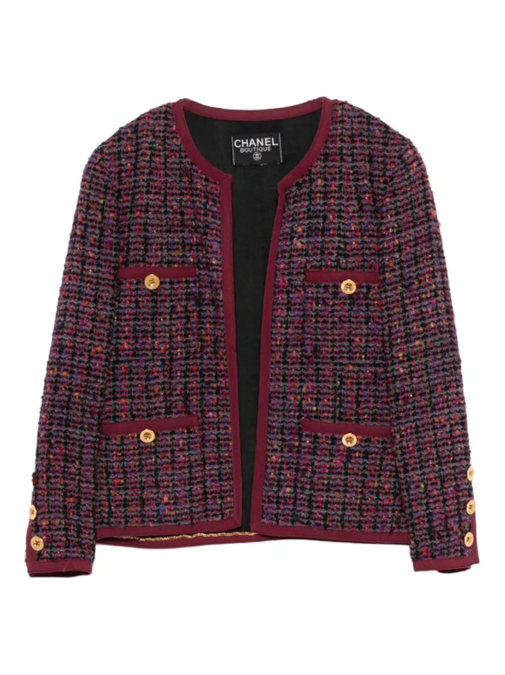 2000s tweed jacket | Farfetch Global