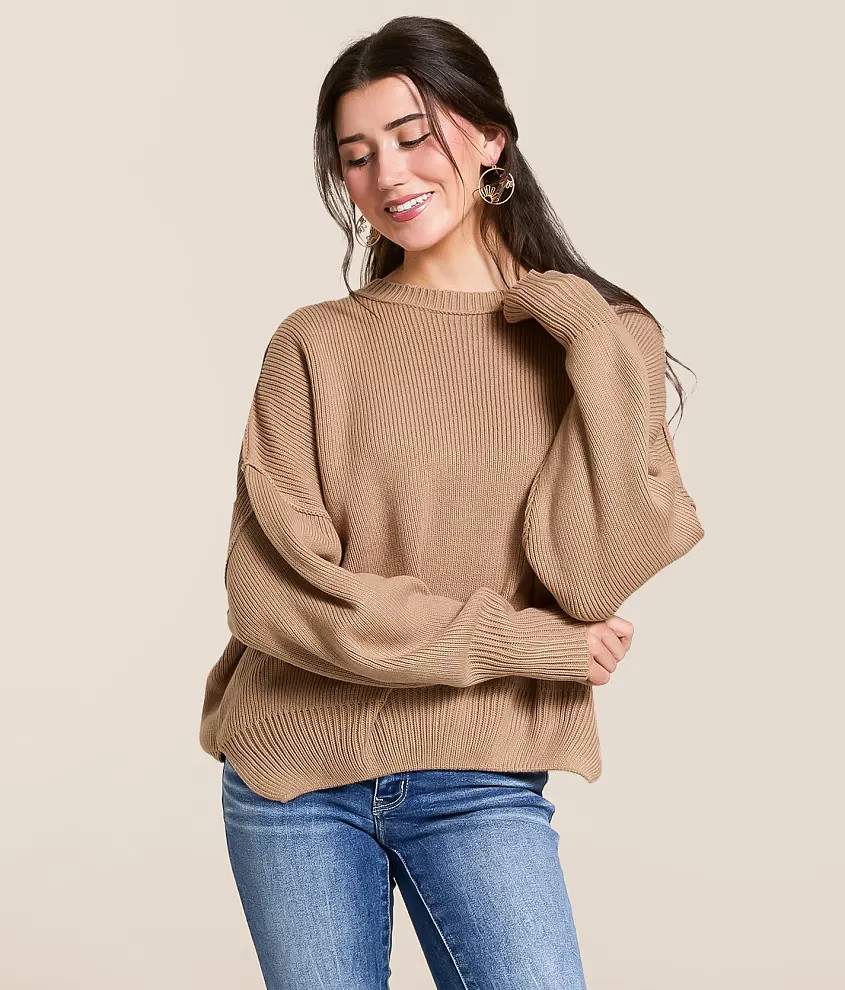 Relaxed Dolman Sweater | Buckle
