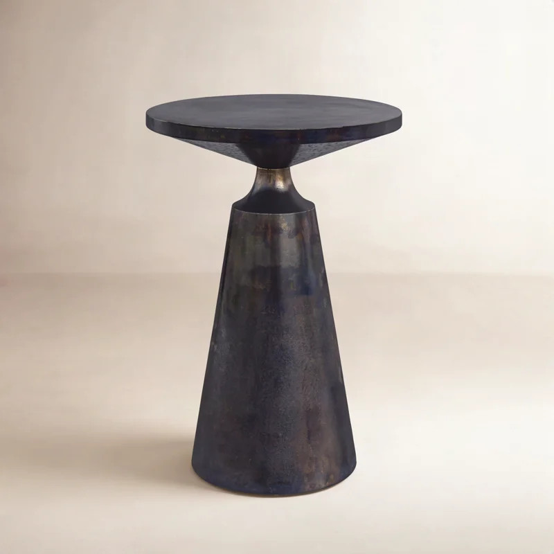 Antoni Aluminum Pedestal End Table | Wayfair North America