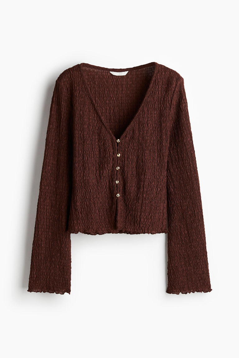 Textured Jersey Top | H&M (US + CA)
